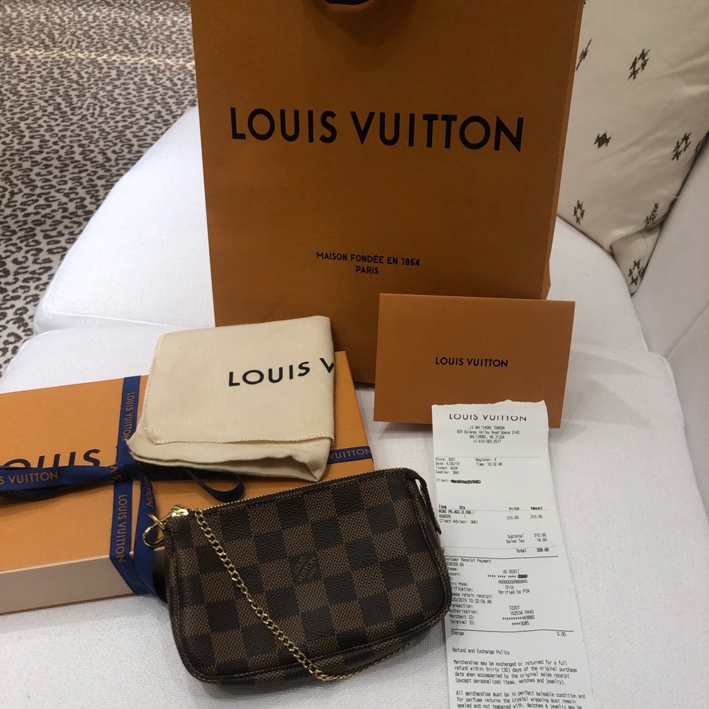 ⛔️SOLD⛔️100% Authentic Louis Vuitton Mini Pochette